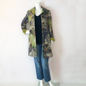Etro Milano Jacquard Patterned Coat